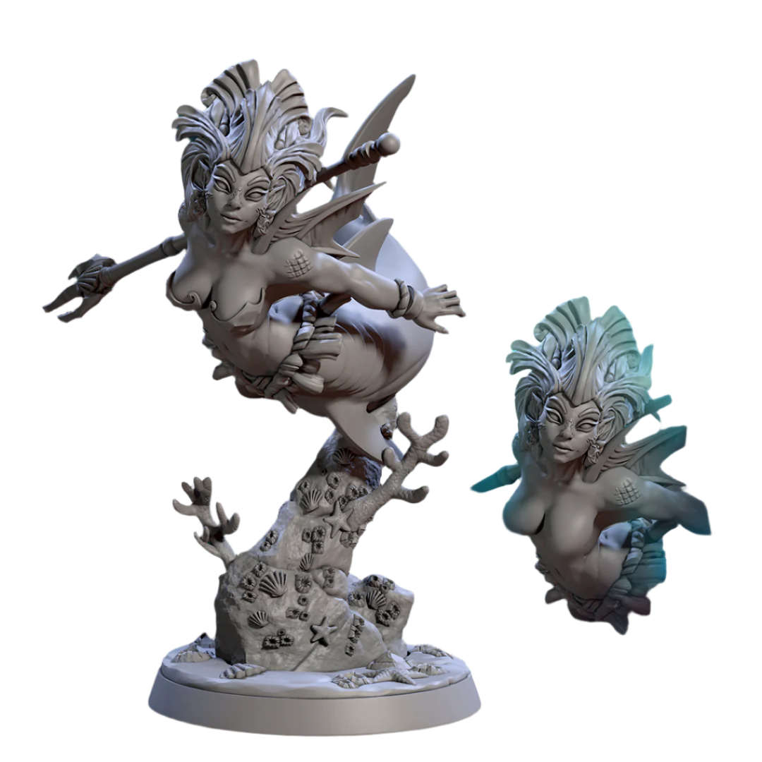 Mermaid Pin-Up Tryphosa | Mirmidons of the Death-Tide | Artisan Guild