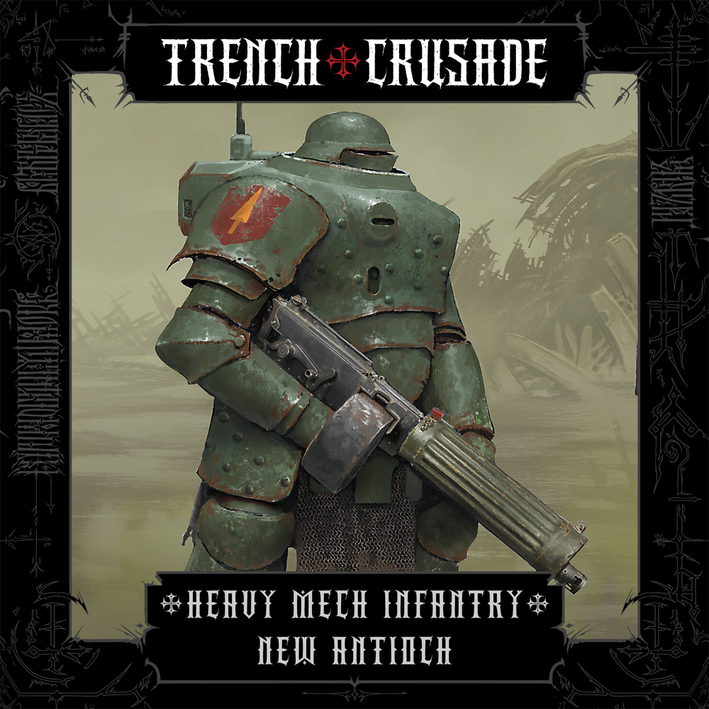 Trench Crusade - Heavy Mechanised Infantry (Hammer) - New Antioch