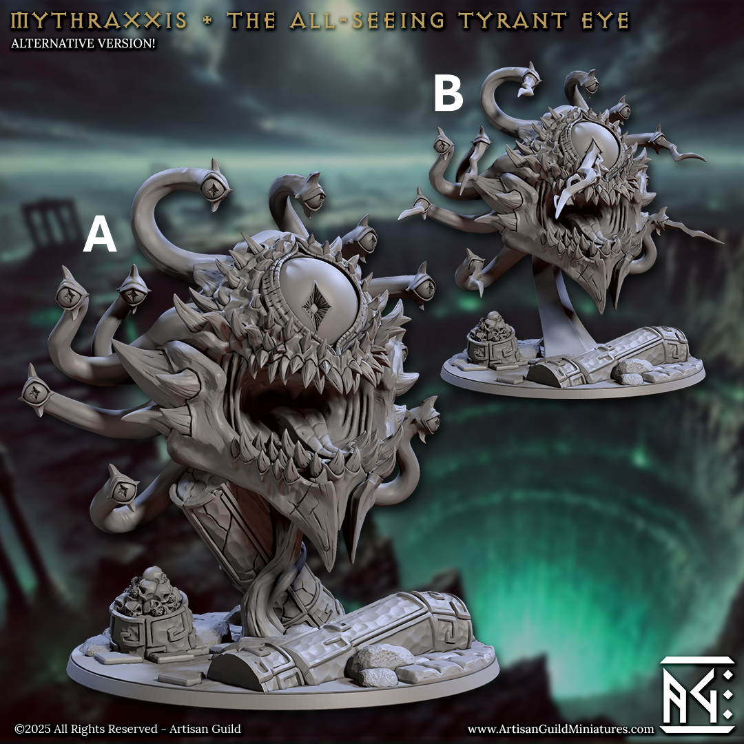 Mythraxxis All Seeing Tyrant Eye | Descent into the Hive of the All-Seeing | Artisan Guild