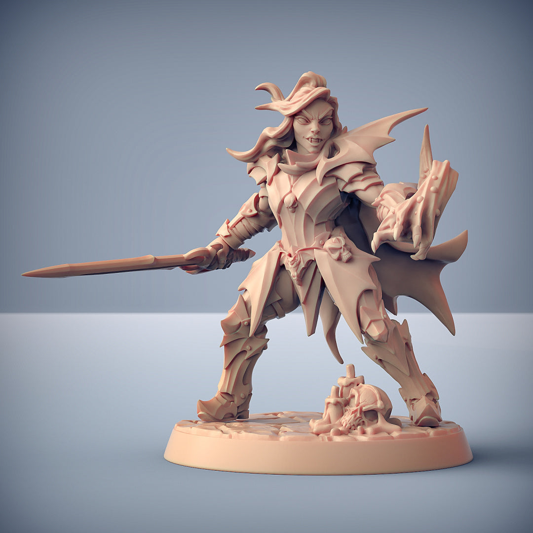 Bloodhunt Knight D | The Bloodhunt | Fantasy D&D Miniature | Artisan Guild