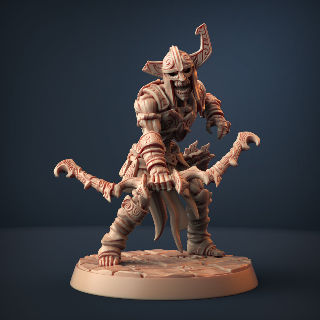 Draugr w/ Helmet Miniatures | Darkness of the Lich Lord | Artisan Guild
