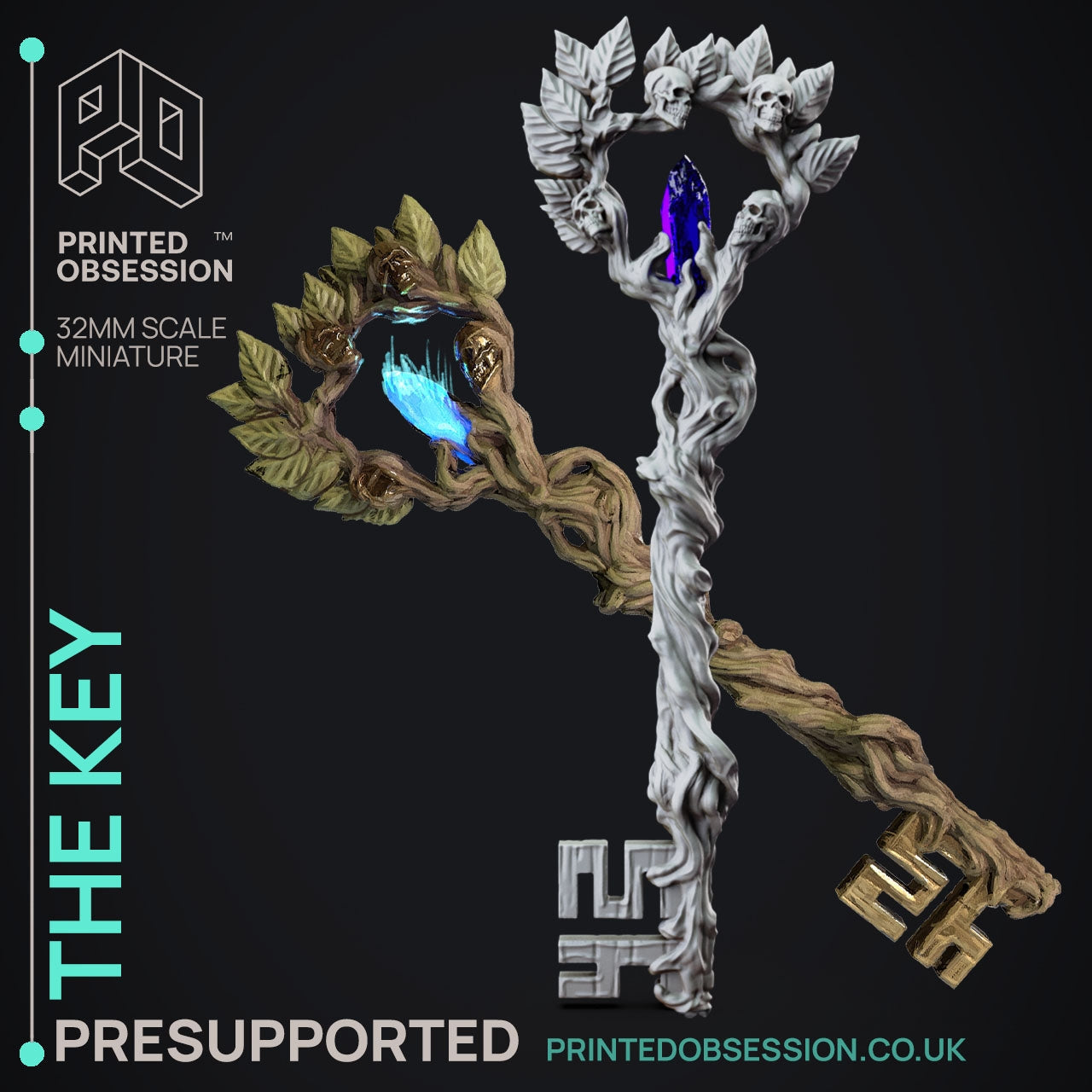 Faywild Vs Shadowfell Miniatures | Fantasy Miniature | Printed Obsession