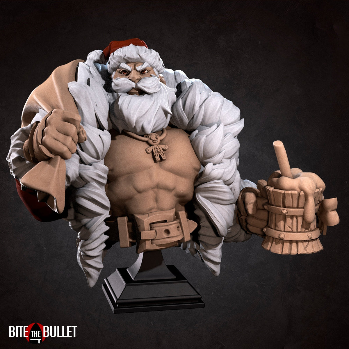 Festive Bullet Town Christmas Miniatures (Full Set) | Fantasy Miniature | Bite the Bullet