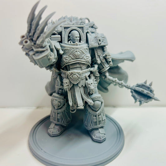 3d print of the warmater Horus from Warhammer 40k