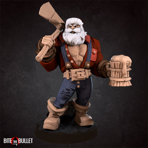 Klaus | Bullet Town Christmas | Fantasy Miniature | Bite the Bullet