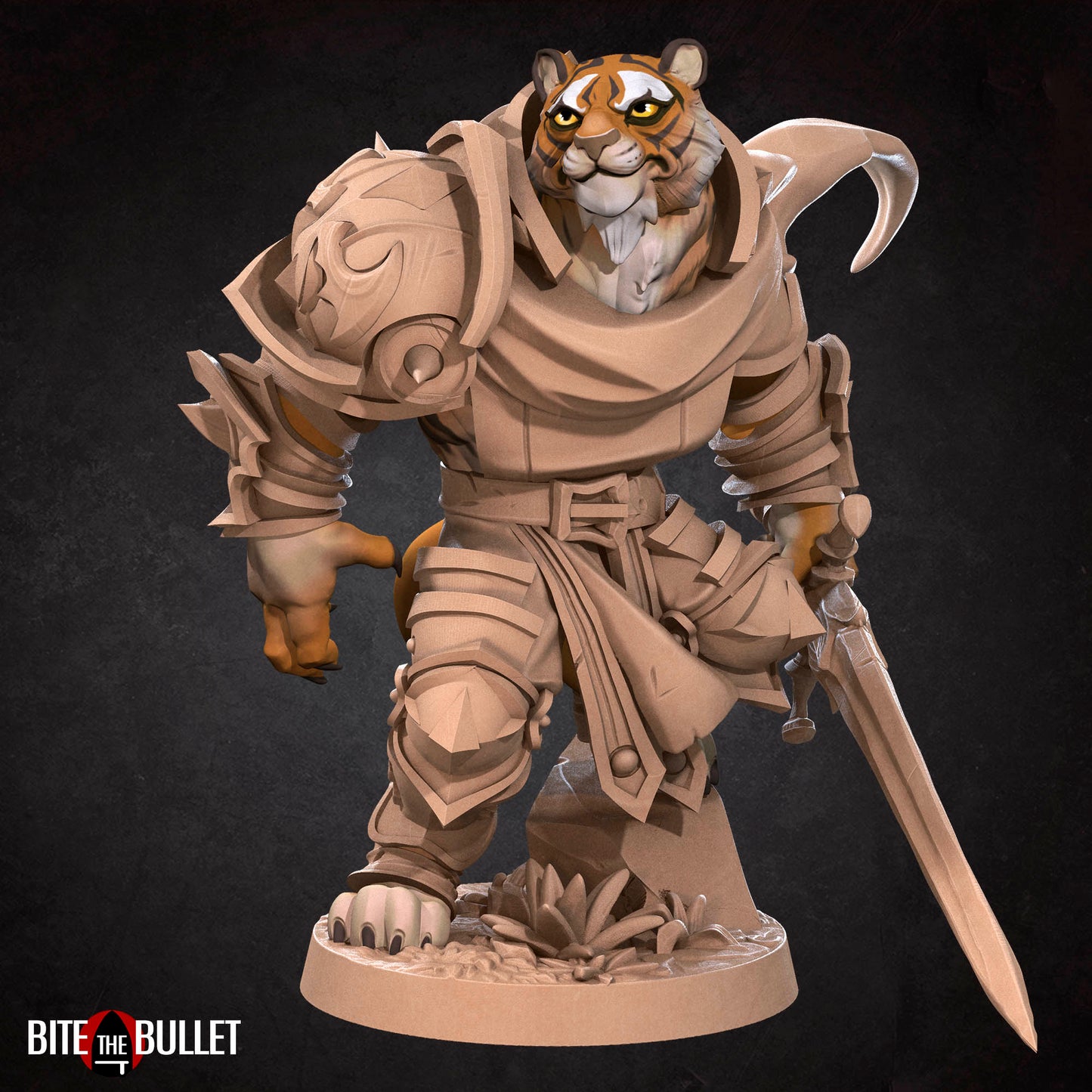 Paladin | Tabaxi | Fantasy Miniature | Bite the Bullet