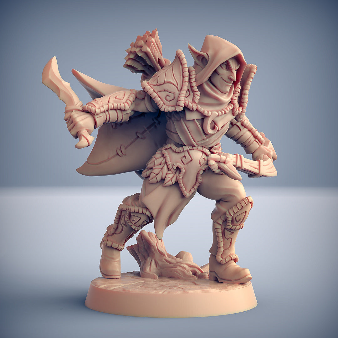 Ranger E | Deepwood Alfar | Fantasy D&D Miniature | Artisan Guild