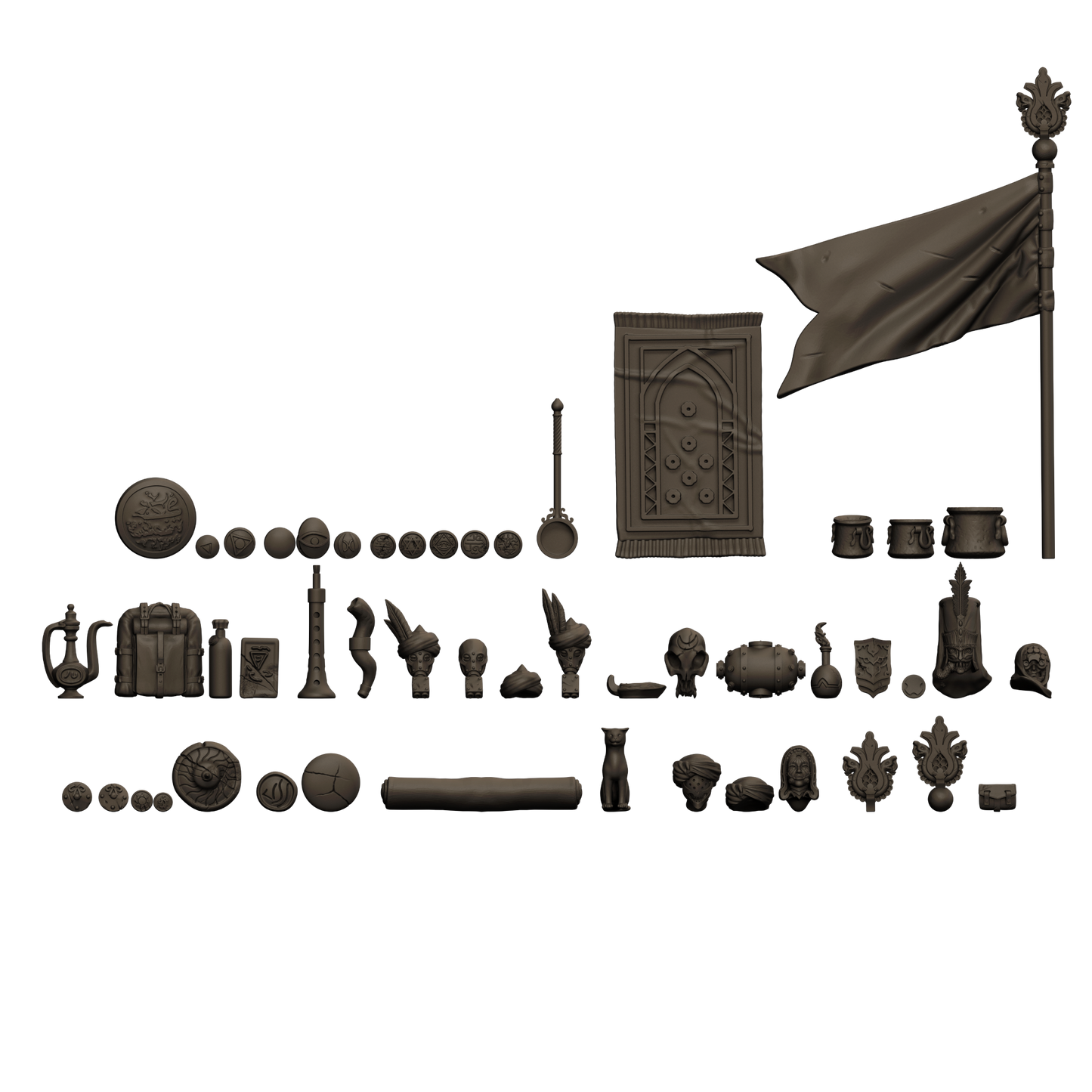 Trench Crusade - Sultanate Accessory Sprue