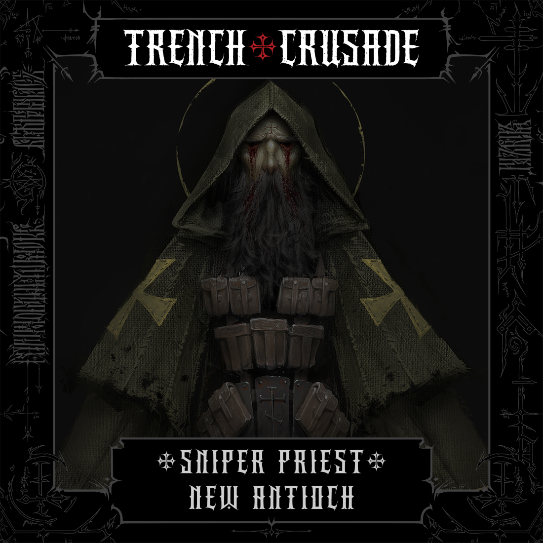 Trench Crusade - Sniper Priest w/rifle - Trench Pilgrims