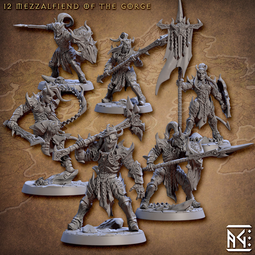 The Demon King's Spawn Miniatures (Full Set) | Fantasy D&D Miniature | Artisan Guild