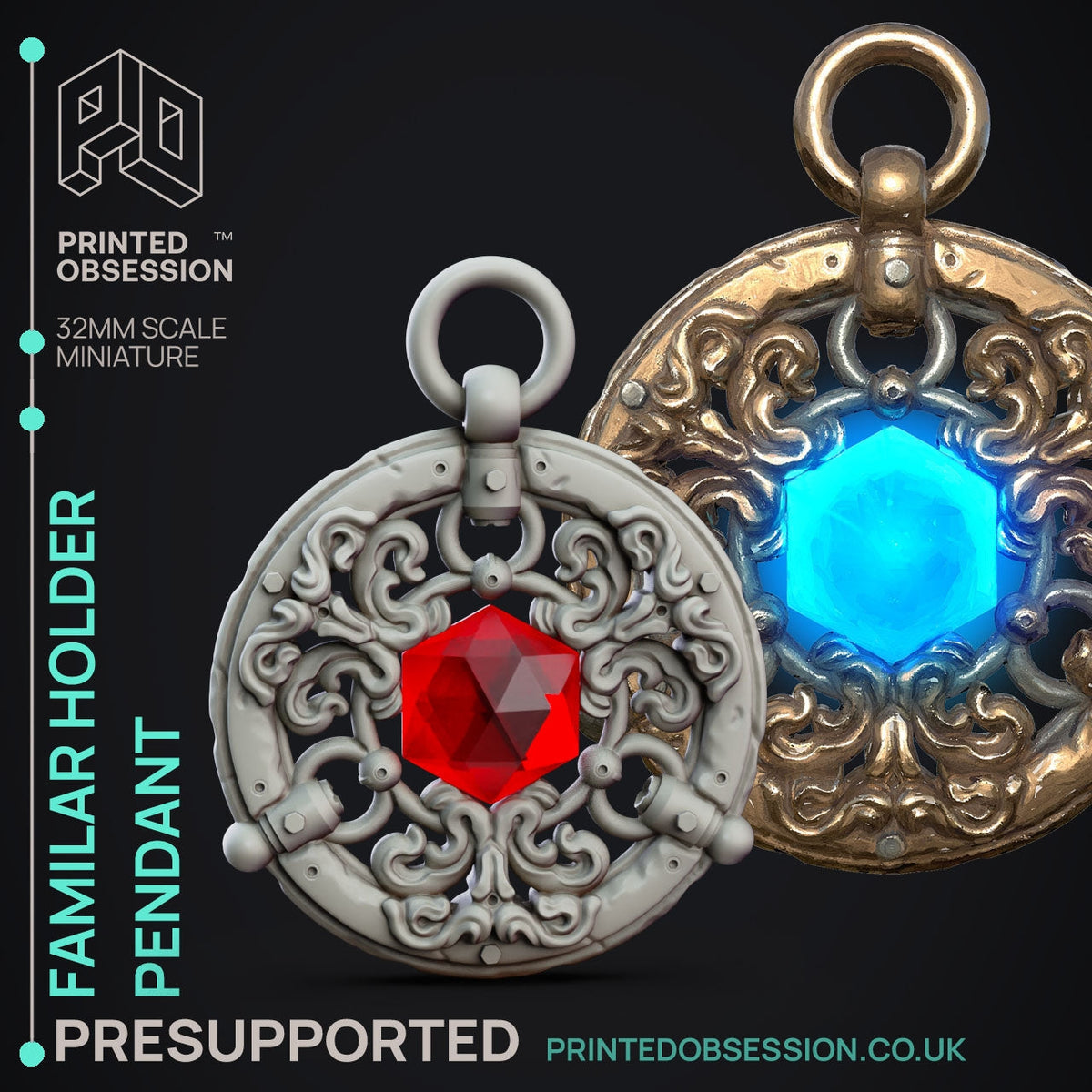 The Familiar Seller Miniatures | Fantasy | Printed Obsession