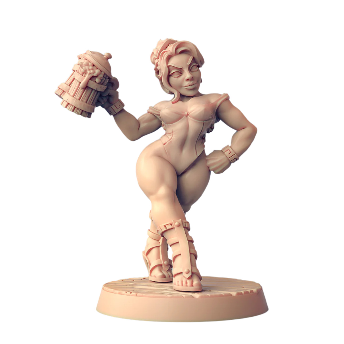 Fraia Dwarven Beauty | Dwarven Oathbreakers | Fantasy D&D Miniature | Artisan Guild