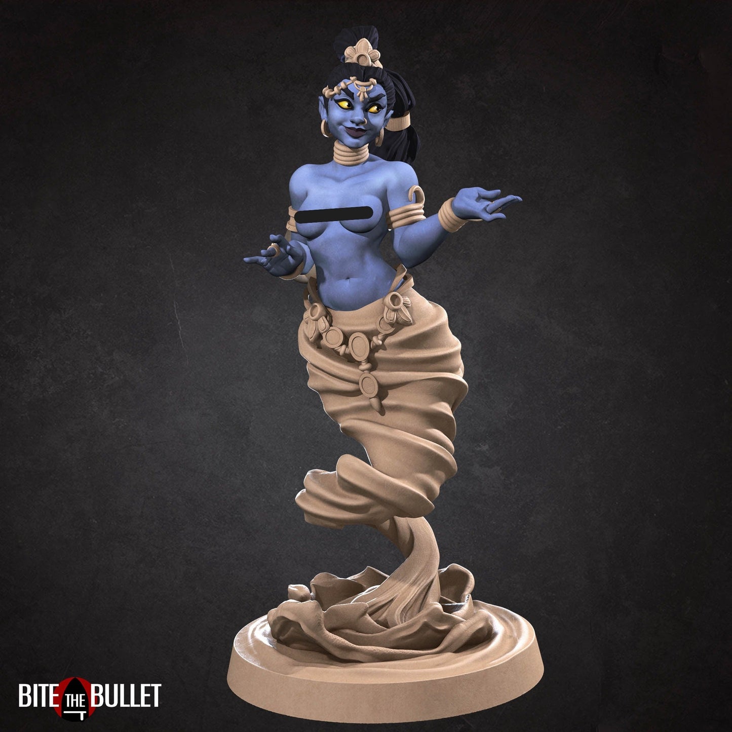 Jasmine Pin-Up | Elementals | Fantasy Miniature | Bite the Bullet