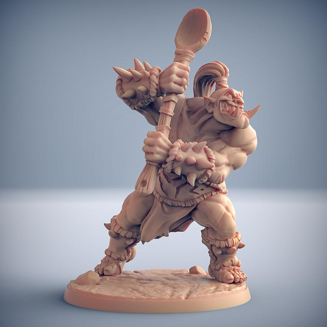 Burtz Dwarfstew | Ogre Marauders | Fantasy D&D Miniature | Artisan Guild