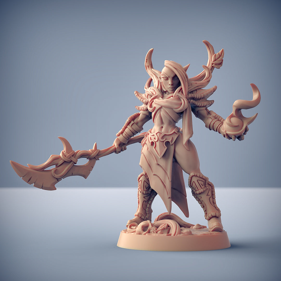 Endelshar Oakrage | Deepwood Alfar | Fantasy D&D Miniature | Artisan Guild