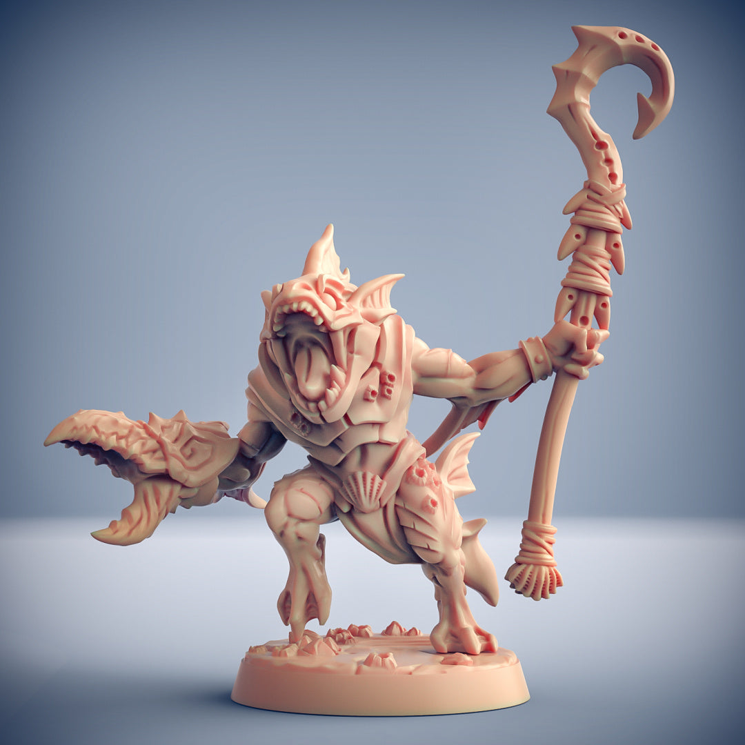 Jurakin E | Death-Tide Jurakins | Fantasy D&D Miniature | Artisan Guild