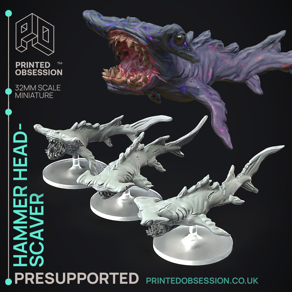 Weird Shores Miniatures | Fantasy Miniature | Printed Obsession