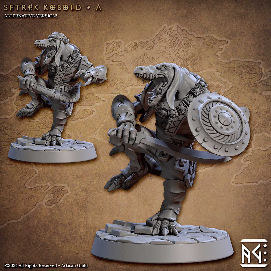 Sterek Kobold Miniatures | Temple of Ifrit | Fantasy D&D Miniature | Artisan Guild