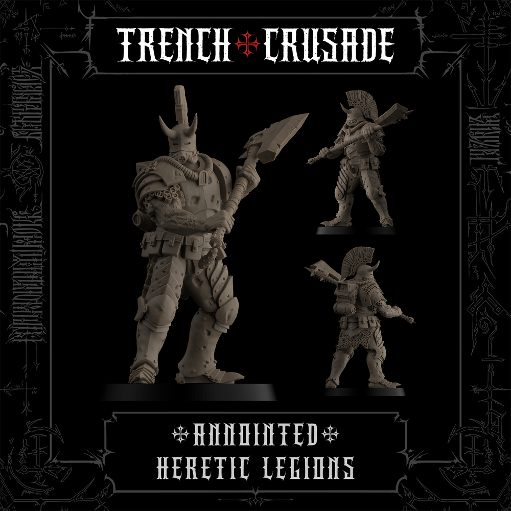 Trench Crusade - Annointed (axe) - Heretic Legion