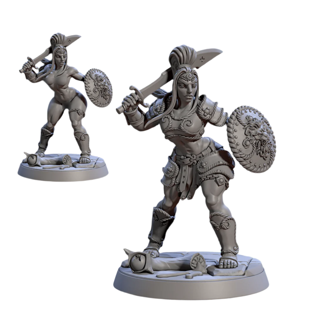 Shield Warden Dracona Pin-Up | Descent into the Hive of the All-Seeing | Artisan Guild