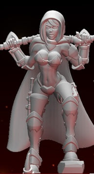 woman female beserkers fantasy warriors with scythes