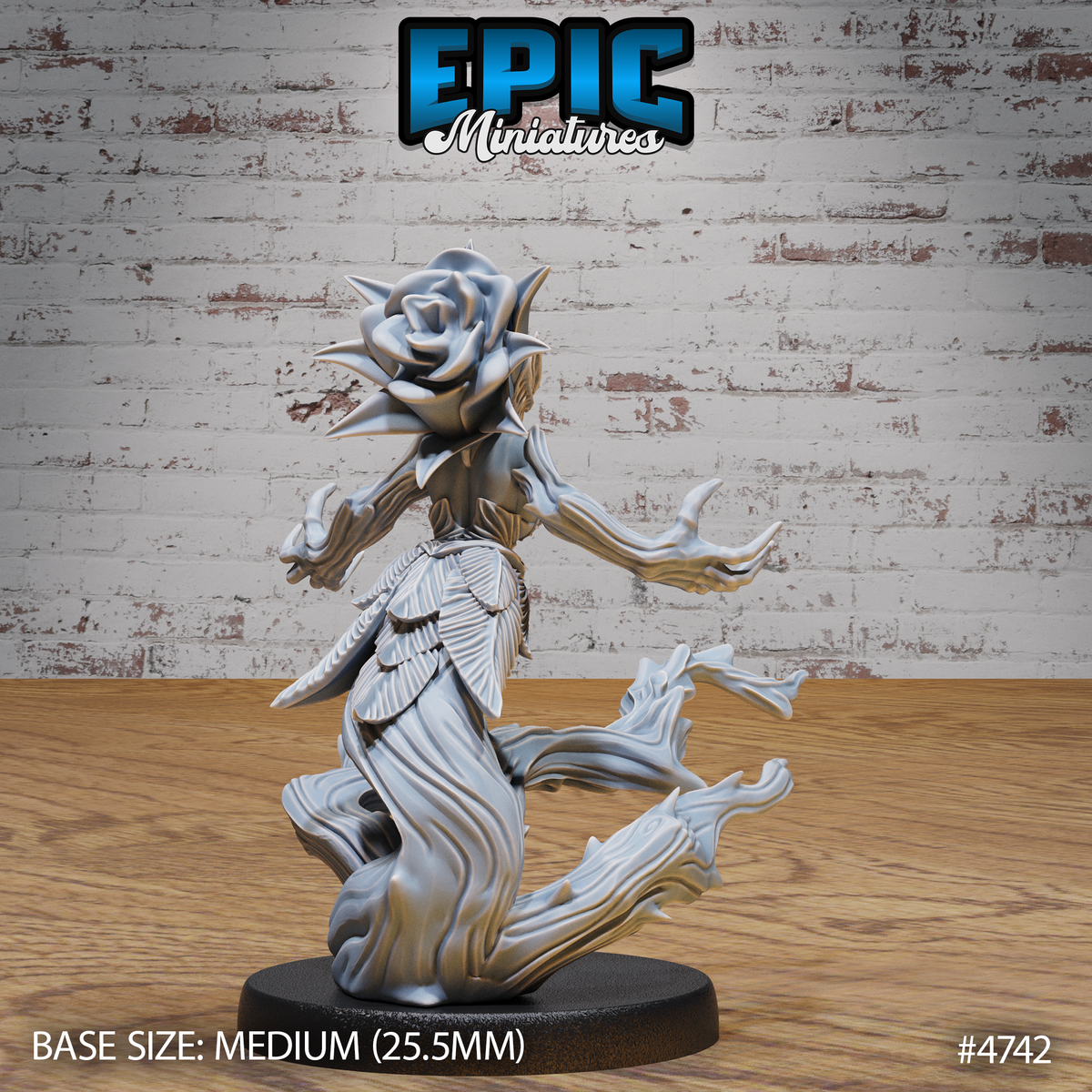 Rose Spirit #4742-#4744 by Epic Miniatures | 3D Printable D&D Models ...