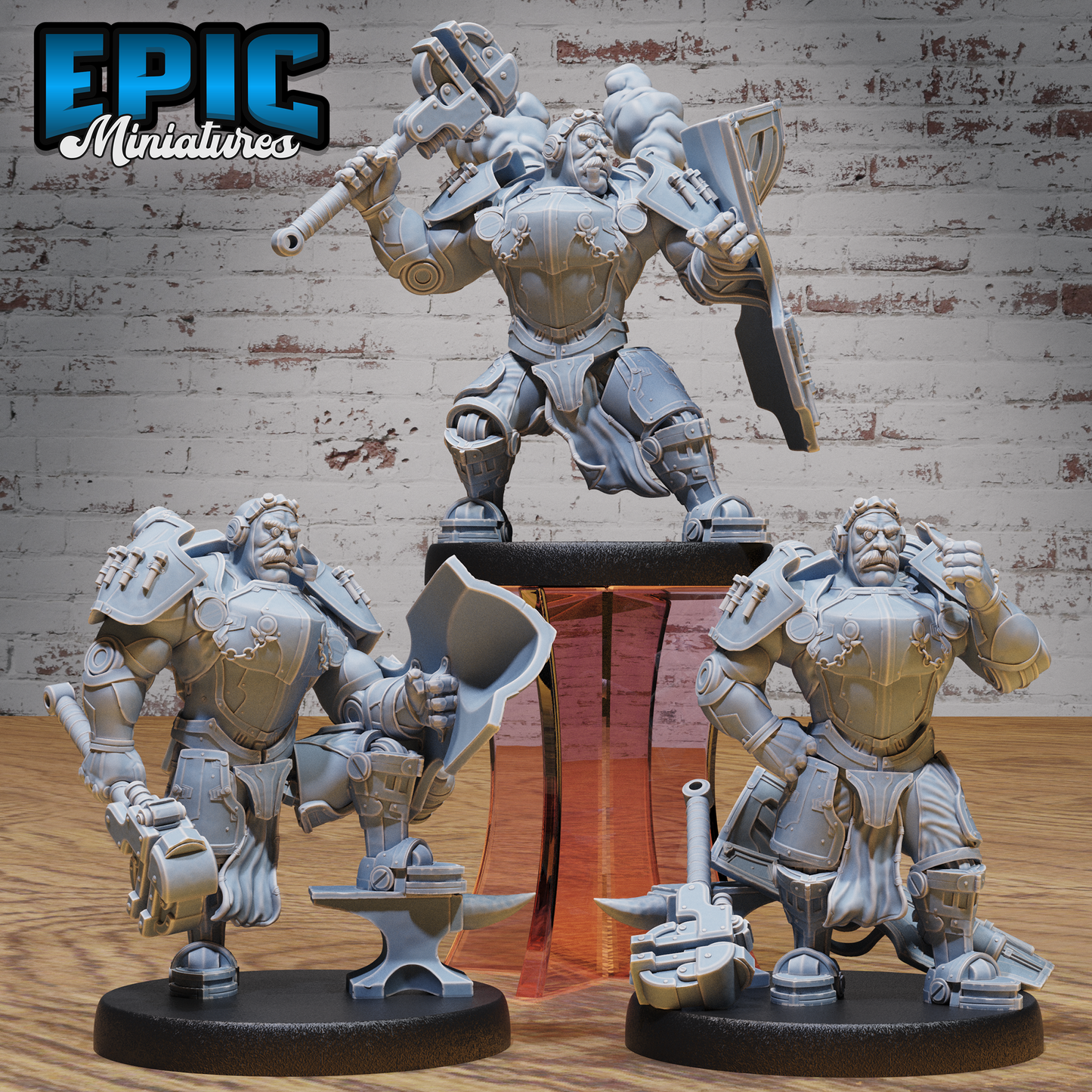 Epic Miniatures Steam Society - Full Set (Steampunk Collection)