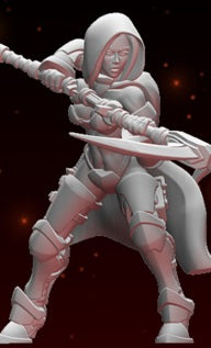 woman female beserkers fantasy warriors with scythes