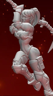 woman female beserkers fantasy warriors with scythes