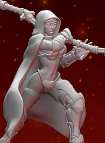 woman female beserkers fantasy warriors with scythes