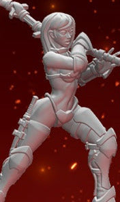 woman female beserkers fantasy warriors with scythes