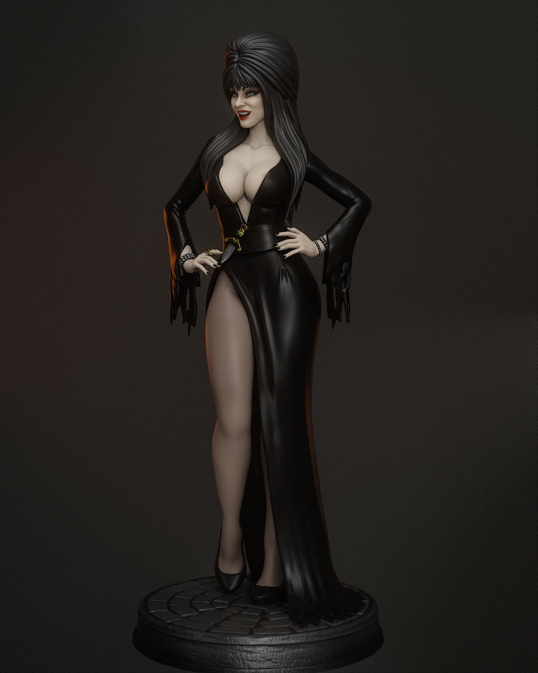 Elvira, mistress of the dark 1/6 scale model