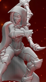 woman female beserkers fantasy warriors with scythes