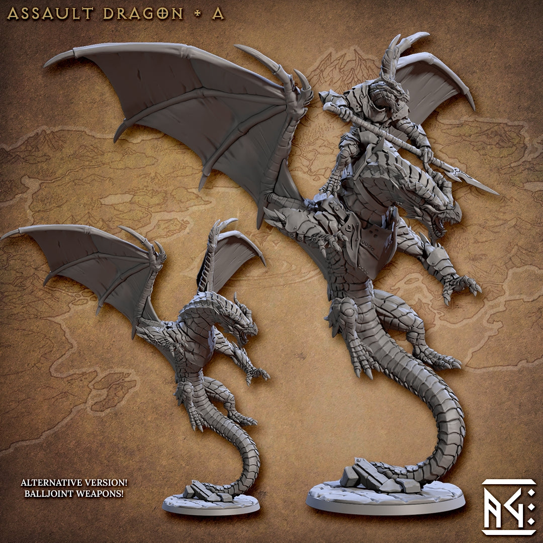 Draconian Scourge Miniatures (Full Set) | Fantasy D&D Miniature | Artisan Guild