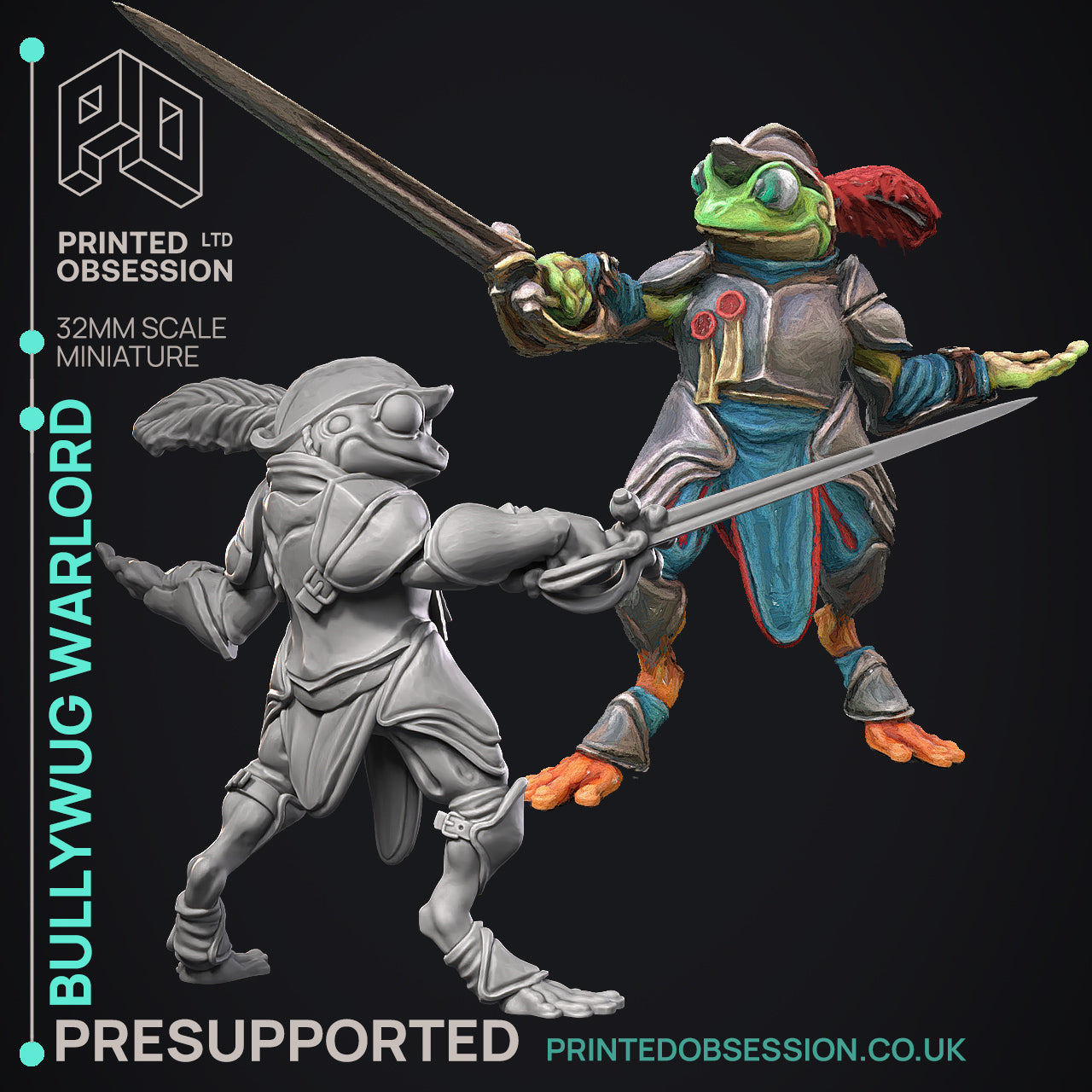 Random Monster Miniatures | Fantasy Miniature | Printed Obsession