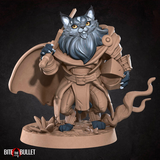 Cat Warrior | Tabaxi | Fantasy Miniature | Bite the Bullet