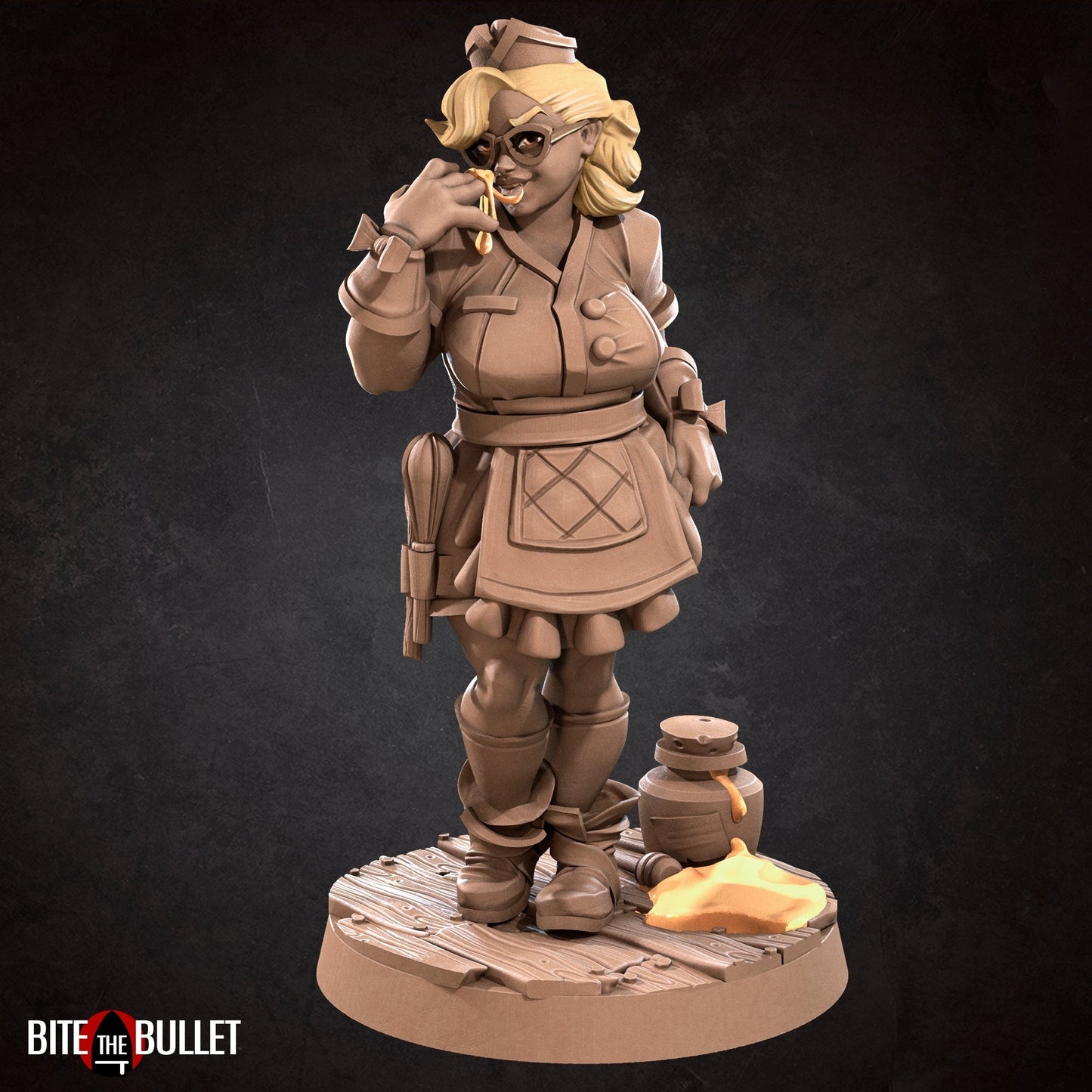 Chunky Human Miniatures | Fantasy Miniature | Bite the Bullet