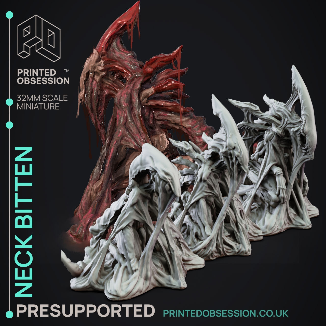 Flesh Creatures From Behind the Veil Miniatures | Fantasy | Printed Obsession