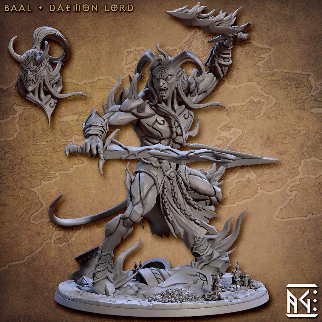 Demon Lord Baal | City of Intrigues | Fantasy D&D Miniature | Artisan Guild