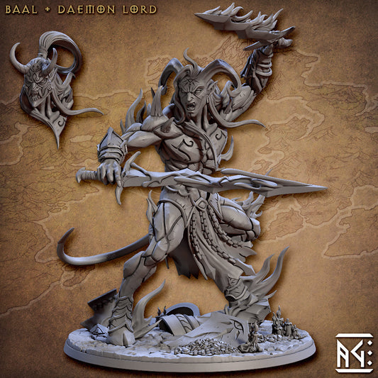 Demon Lord Baal | City of Intrigues | Fantasy D&D Miniature | Artisan Guild