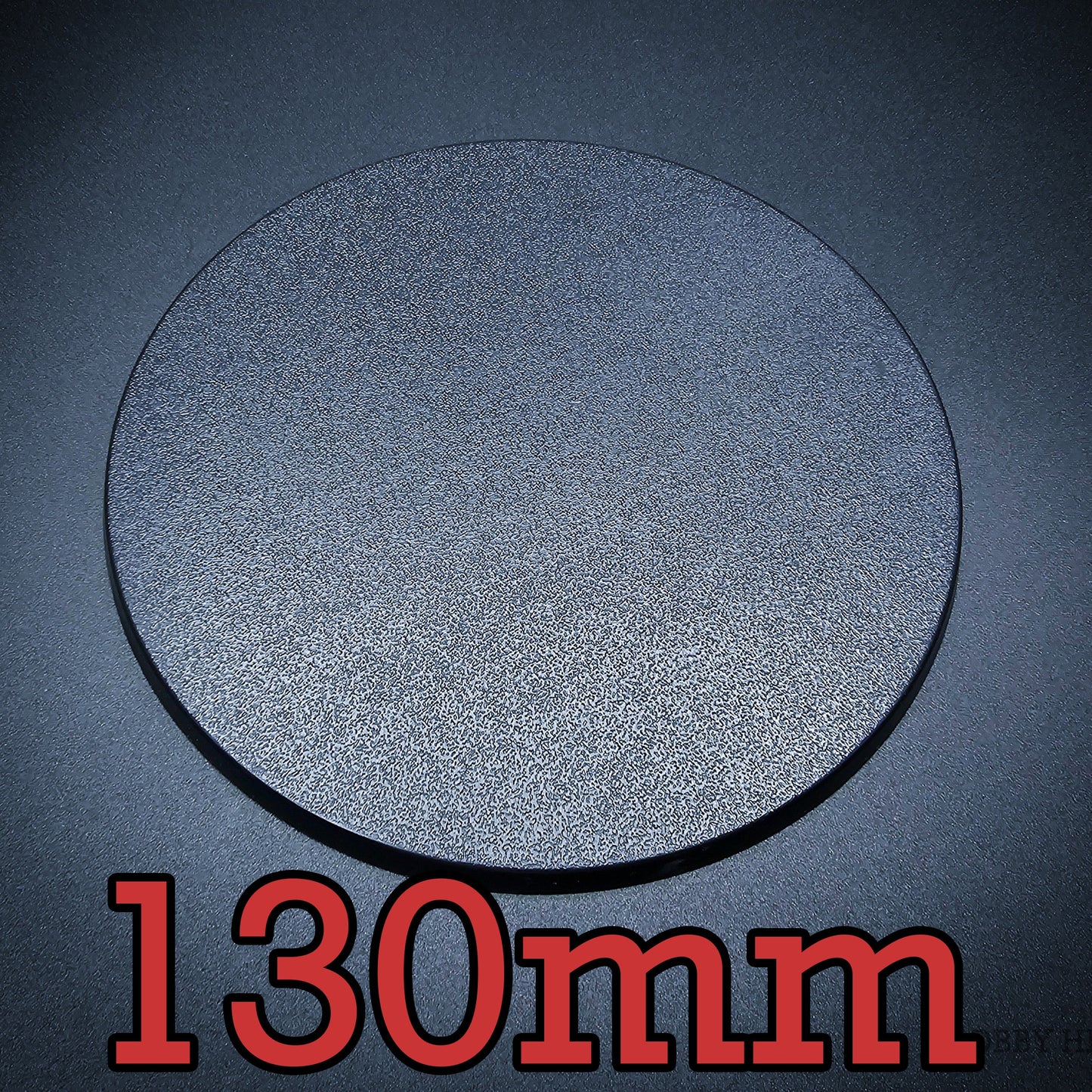 130mm Round Plain Plastic Bases