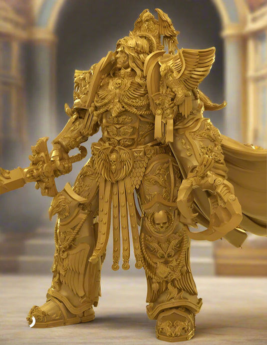 The Emperor of makind Warhammer 40k proxy resin 3D printed model