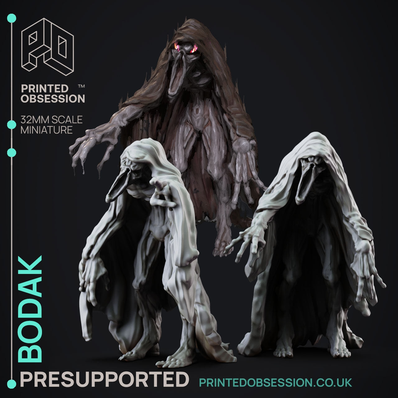 Faywild Vs Shadowfell Miniatures | Fantasy Miniature | Printed Obsession