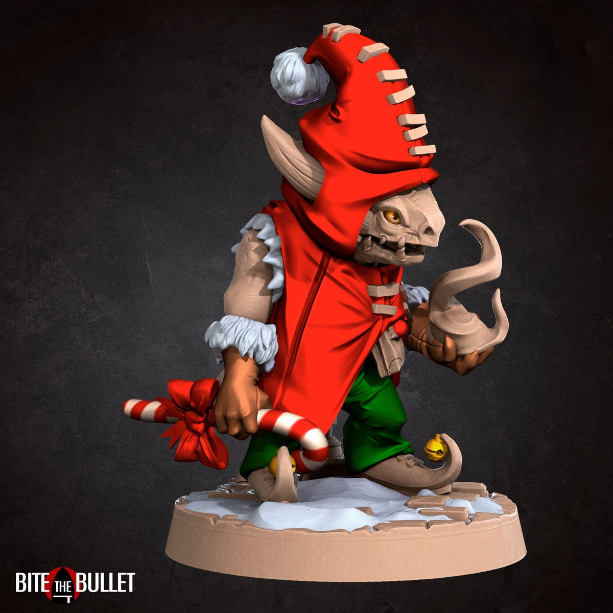 Festive Bullet Town Christmas Miniatures (Full Set) | Fantasy Miniature | Bite the Bullet