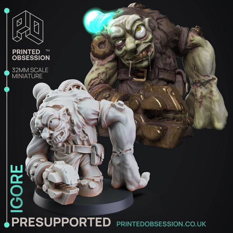Frankensteins' Monster Miniatures | Fantasy Miniature | Printed Obsession