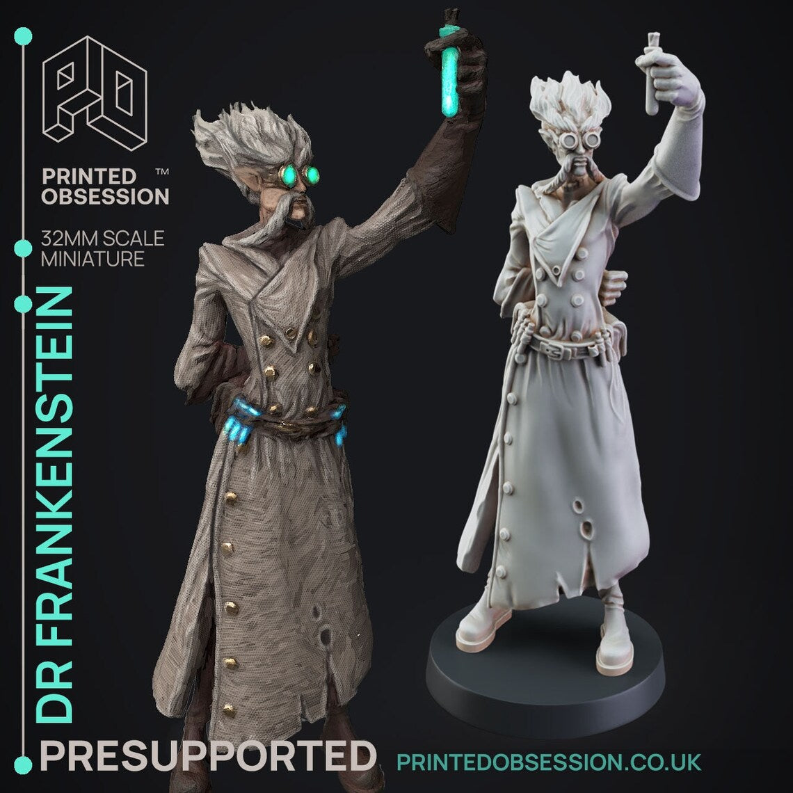 Frankensteins' Monster Miniatures | Fantasy Miniature | Printed Obsession