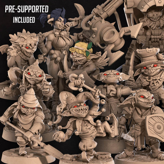 Goblins Vol 2 Miniatures (Full Set) | Fantasy Miniature | Bite the Bullet