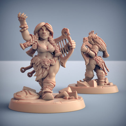 Gudrun | Dwarven Mountaineers of Skutagaard | Fantasy D&D Miniature | Artisan Guild