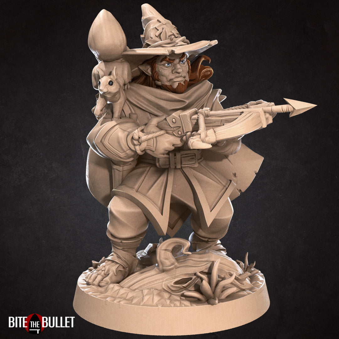 Halfling Miniatures (Full Set) | Fantasy Miniature | Bite the Bullet