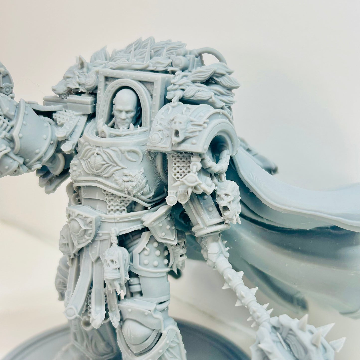 3d print of the warmater Horus from Warhammer 40k